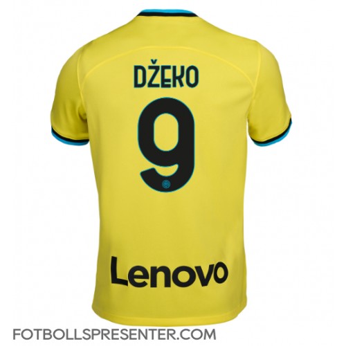 Inter Milan Edin Dzeko #9 Tredje Matchtröja 2022-23 Kortärmad Inter Milan Edin Dzeko #9 Tredje Matchtröja 2022-23 Kortärmad